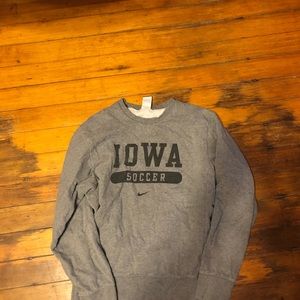 Nike Iowa soccer crewneck